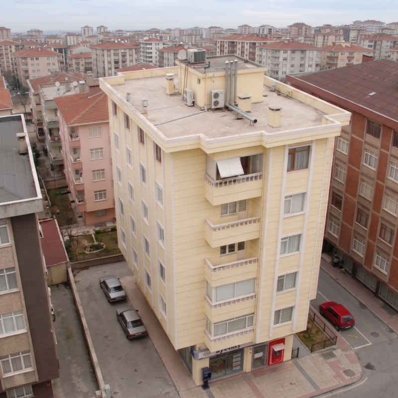 Serap Apartmanı | Doğu Ataşehir Genel Yerleşim ve Kuş Bakışı Görünüm