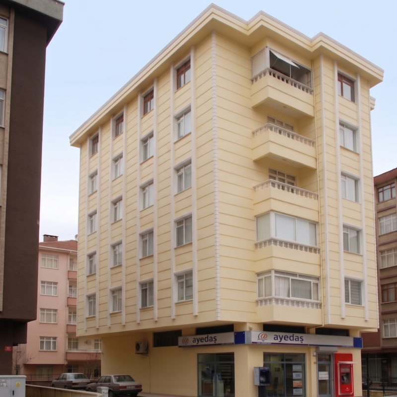 Serap Apartmanı | Zemin Kat 100 m2 Geniş Ticari Mağaza Alanları